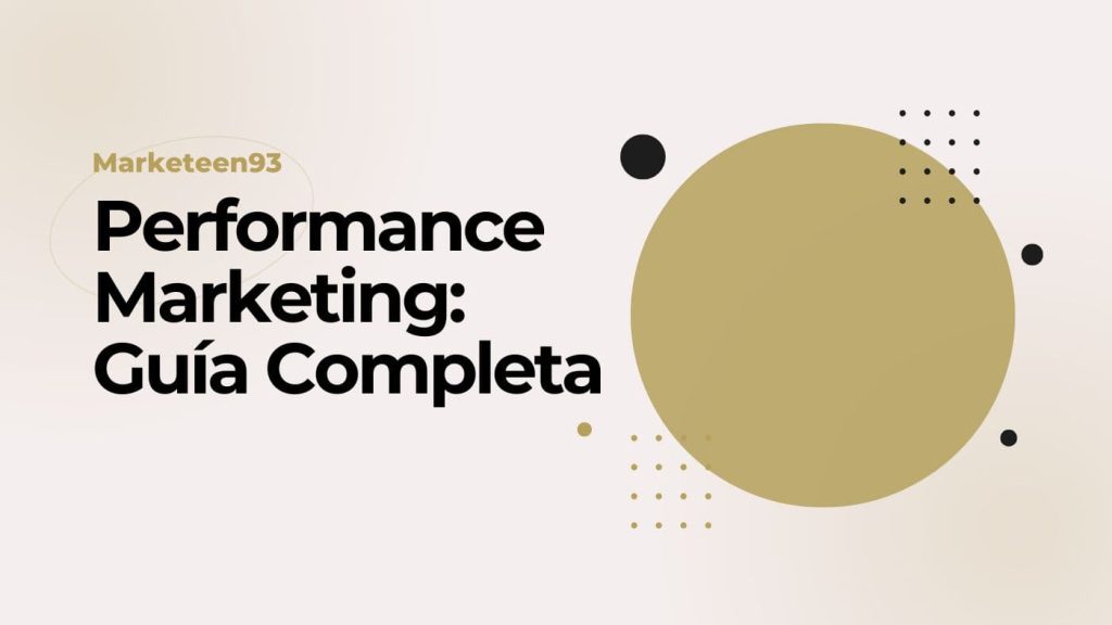 Performance Marketing Que es