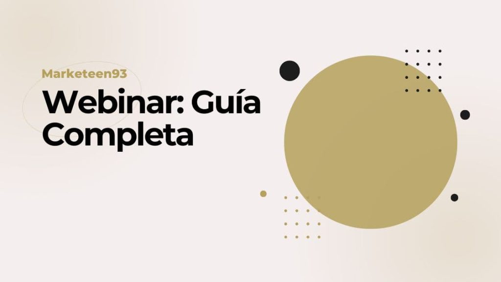 Webinar que es