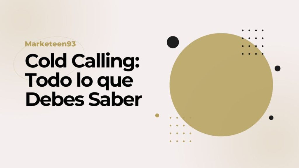 Cold calling que es